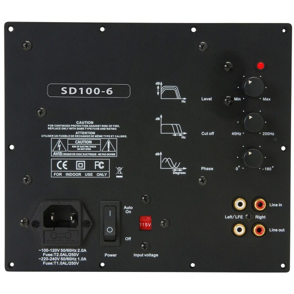Main product image for Yung SD100-6 100W Class D Subwoofer Amp Module w/ 301-502